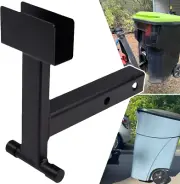 2" Trash Can Hauler Grabber Hitch Reciever, Garbage Hauling Towing Hitch Attachm