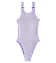 [Hunza G Kids] Hunza G Kids Domino swimsuit One Size purple