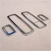 Power Window Switch Car Window Switch Panel Cover Bezel Trim Frame Interior Accessories for Dart 2013-2017