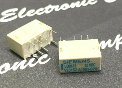 2pcs - SIEMENS DC 12V V23152-A1003-B201 LO9633 Relay