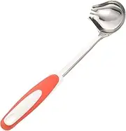 Mikinona Anti-Slip Stainless Sauce Ladle Cooking Spoon with Smooth Surface Perfect for Restaurant Home