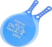 BESPORTBLE 1 Pair Shuttlecock Paddles Durable Plastic Badminton Rackets for Outdoor Games for Teens Lightweight Sturdy Beach Ball Paddles Vibrant Color for Fun Activities