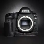 Handmade Genuine Leather Camera Cover Half Case Bag For Canon EOS 6D Mark ii