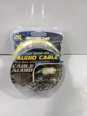 SCOSCHE CAR STEREO RCA AUDIO CABLE A25CAF