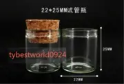 NEW 20pcs 5ml Empty Sample Vials Clear Glass Bottle With Corks Jars Small Bottle