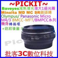 在飛比找Yahoo!奇摩拍賣優惠-Lens Turbo減焦增光MINOLTA MD鏡頭轉MIC