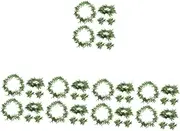 Ciieeo 10 Sets Hawaiian Party Leis Kit Set of Necklace Wristband Headband for Beach Decorations