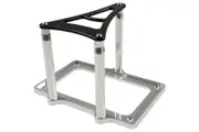 Billet Specialties Battery Mount Black/Clear BS248920