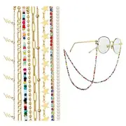 Mask Eyeglass Chain Holder Gold Mask Lanyard Mask Straps Necklace Anti-Lost