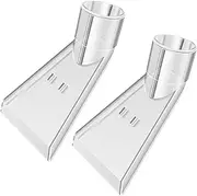 US 2Pcs Carpet Vac Extractor Attachment Tool Portable Vacuum Cleaner Brush Head Extraction Nozzle Shatter Proof Sofa Carpet Cleaning Nozzle Transparent Vacuum Cleaner Parts for Vacuum Cleaners