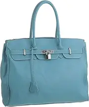 box21(ボックスニジュウイチ) Box Nijuichi Box21 1333401 [Lesson] Handbag, Sky, Free Size