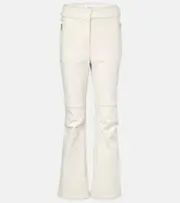 [Yves Salomon] Yves Salomon Logo ski pants AU 14 white