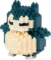 Nanoblock Pokemon - Snorlax, Nanoblock Pokemon Series (Box of 6)