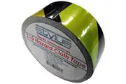 210HCT-25 25Mt X 48Mm Hazard Cloth Tape Yellowand Black Warning Gaffer
