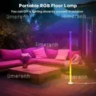 RGB LED Ambient Floor Lamp 16Million Colors 44 Scene Music Sync For Living Rooms
