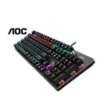 AOC MECHANICAL SWITCH GAMING KEYBOARD 104 KEY BLUE SWITCH (G