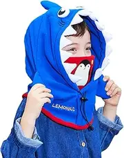 [AQIIGOSE] Kids Balaclava Ski Mask, Windproof Thermal Fleece Winter Hat for Boys & Girls, Adjustable Fit for Cold Weather, Cycling, Hiking, Snow Play