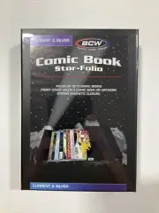 BCW Current and Silver Age Comic Book Stor-Folio New Magnetic Closure