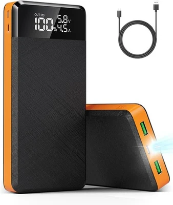 Portable Charger Power Bank 26800mAh, USB C 22.5W PD3.0 QC4.0 Fast Phone Chargin