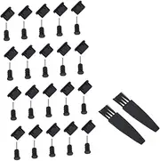 COHEALI 20Pairs Type C Dust Protective Covers Mobile Phone Plug Stoppers Earphone Protectors for Charging Ports Easy Installation with Cleaning Brushes