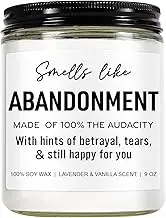 Younift Funny Scented Candle, Coworker Leaving Gifts for Women, Men - Going Away, Goodbye, Farewell Gifts for Coworkers, Friends, Boss, Work Bestie - Retirement, Moving Away Present Ideas - 9 oz