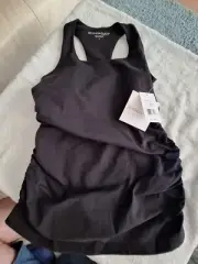 Beyond Yoga Spacedye Grow and Glow Maternity Tank Size S Black SP4111M, new with