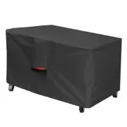 Porch Shield Patio Fire Pit Cover - Waterproof 600D Outdoor Rectangular Fire ...