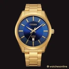 Citizen Quartz Blue Dial Gold-tone Men's Watch BI1032-58L