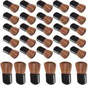 Armastuse 50 Pcs Makeup Brushes, Disposable Mini Cosmetic Face Blush Portable Powder Brush,Makeup Brush Kits for Blending Liquid, Cream or Powder Cosmetics