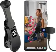 Digital Auto Clicker for Smart Phone 108 Gears USB Simulated Finger Continuous Click 180° Rotation Simulation Finger Continuous Click for Games, Live Broadcasts Likes, Reward Tasks