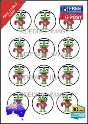 Unspeakable Edible Icing Sheet Image Cupcake Toppers 12 x 2" Birthday Party