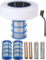 Binxind Solar Power Swimming Pool Water Purifier,Solar Pool-Ionizer,Swimming Pool Water Cleaner Clear Algae & Chlorine for Spa