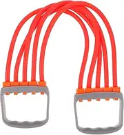 WESIEVYA Chest Expander Portable Strength Training Equipment Ergonomic Grip Chest Workout Exerciser for Home Gym Muscle Exercise Rope for Stretching