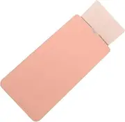 Yardenfun Keyboard Sleeve Compatible with Logitech Wireless Keyboard Elegant Vegan Leather Storage Pouch Stylish and Practical Design