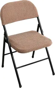 4 Pcs Folding Chair Split Seat Cover For Wedding Home coffee 4pcs