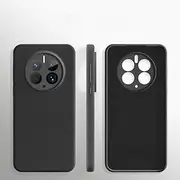 Back Case Compatible with Huawei Mate 50 Pro Case,[Full Camera Protection] Silicone Shockproof Protective Full Covered Soft Gel Rubber Case Protective Cover with Anti-Scratch Soft Microfiber Lining Pr