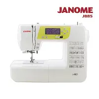 在飛比找Yahoo奇摩購物中心優惠-日本車樂美JANOME J885 電腦型縫紉機