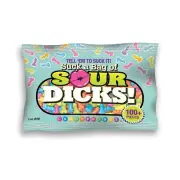 Suck a Bag of Sour Dicks Penis shaped Candy 3oz 100pc