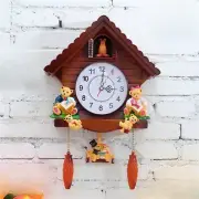 Charming Decorative Cuckoo Wall Clock Suitable for All Ages Environments