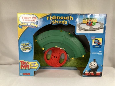 Thomas & Friends Take N Play Tidmouth Sheds, Portable Hub Track Set. NO TRAIN!!!