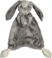 Mary Meyer Lovey Soft Toy, 13-Inches, Grey Silky Bunny
