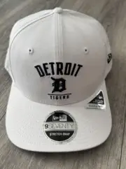 Detroit Tigers New Era 9Seventy Stretch-Snap SnapBack Adjustable Hat White Color