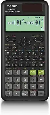 Casio Scientific Calculator fx-375ESA-N Black From Japan New