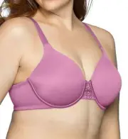 Vanity Fair Bra 76380 Beauty Back Full Figure 42D Passionfruit Pink