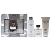 Guess Guess 1981 For Men 3 Pc Gift Set 3.4oz EDT Spray, 6oz Deodorant Body Spray, 6.7oz Shower Gel