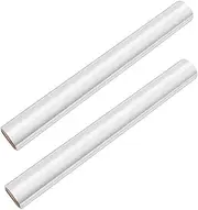 jojofuny 2 Rolls Clear Floral Bouquet Wrap Film present Wrap Film for Flowers Weddings and Handicrafts High Density Smooth Surface