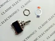 Panel Mount On/Off Toggle Switch DPDT 4 Amps @ 125VAC / 2 Amps @ 250VAC