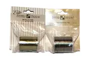 Better Beads Spools of Beading Wire Lot 2, 24 yds ea 24G 28G Silvertone Goldtone