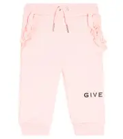 [Givenchy Kids] Givenchy Kids Baby 4G cotton-blend sweatpants M 6 pink