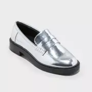 A New Day Women's Slip-On Loafer Flats Memory Foam Insole Faux Leather